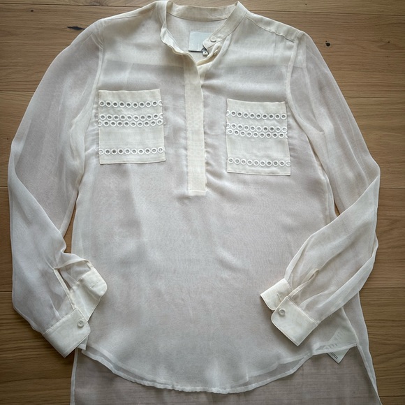 GUC 3.1 Phillip Lim silk tunic size 4 - Picture 2 of 8